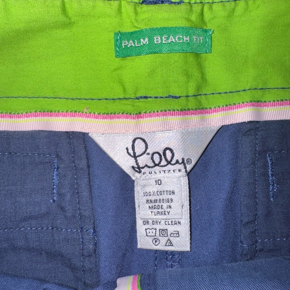 Lilly Pulitzer size 10 Navy Blue Women's Shorts - Picture 3 of 3
